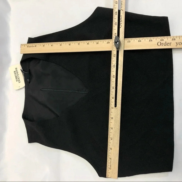 Forever 21 black v-neck crop top m - Picture 6 of 6